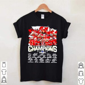 Tampa Bay Buccaneers 2021 national football conference champions signatures hoodie, sweater, longsleeve, shirt v-neck, t-shirt 2 Shirt, hoodie, sweater, long sleeve and tank top