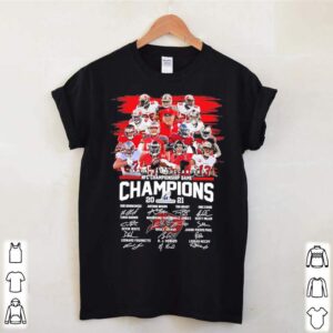 Tampa Bay Buccaneers Team Players 2021 Champions Nfc Championship Signatures hoodie, sweater, longsleeve, shirt v-neck, t-shirt 2 Shirt, hoodie, sweater, long sleeve and tank top