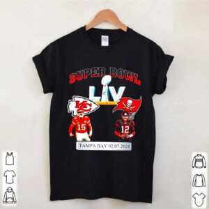 Tampa bay buccaneers vs kansas city chiefs super bowl 2021 gift shirt