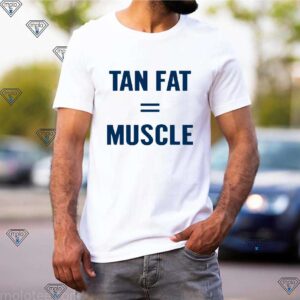 Tan fat muscle shirt