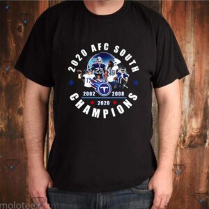 Tennessee Titans 2020 AFC south Champions shirt