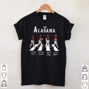 The Alabama Jaylen Waddle Devonta Smith Najee Harris Mac Jones signatures hoodie, sweater, longsleeve, shirt v-neck, t-shirt