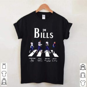 The Bills Thurman Kelley Smith And Levy Abbey Road 2021 Signatures hoodie, sweater, longsleeve, shirt v-neck, t-shirt 1 Shirt, hoodie, sweater, long sleeve and tank top