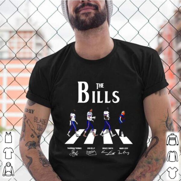 The Bills Thurman Kelley Smith And Levy Abbey Road 2021 Signatures hoodie, sweater, longsleeve, shirt v-neck, t-shirt