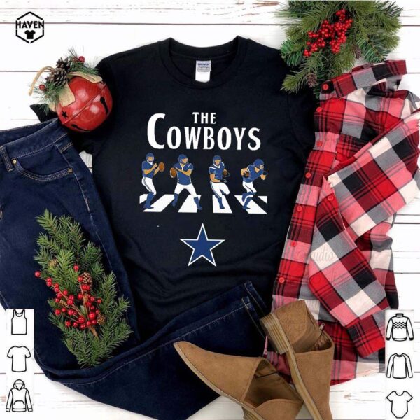 The Dallas Cowboys Football Abbey Road Shirt