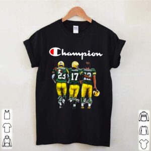 The Green Bay Packers Alexander Adams And Rodgers Champion 2021 Signature hoodie, sweater, longsleeve, shirt v-neck, t-shirt 1 Shirt, hoodie, sweater, long sleeve and tank top