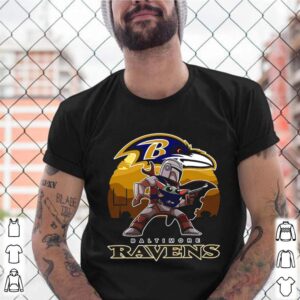 The Mandalorian Star War Baby Yoda With Baltimore Ravens 2021 shirt