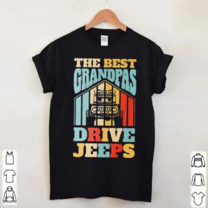 The best grandpas drive Jeeps vintage hoodie, sweater, longsleeve, shirt v-neck, t-shirt 2