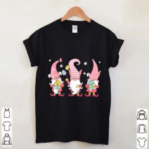 Three Gnomes Easter Day Bunny Eggs Hunting shirt