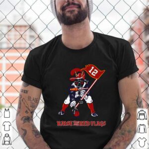 Tom Brady Goat Raise the red flags shirt