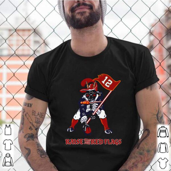 Tom Brady Goat Raise the red flags hoodie, sweater, longsleeve, shirt v-neck, t-shirt