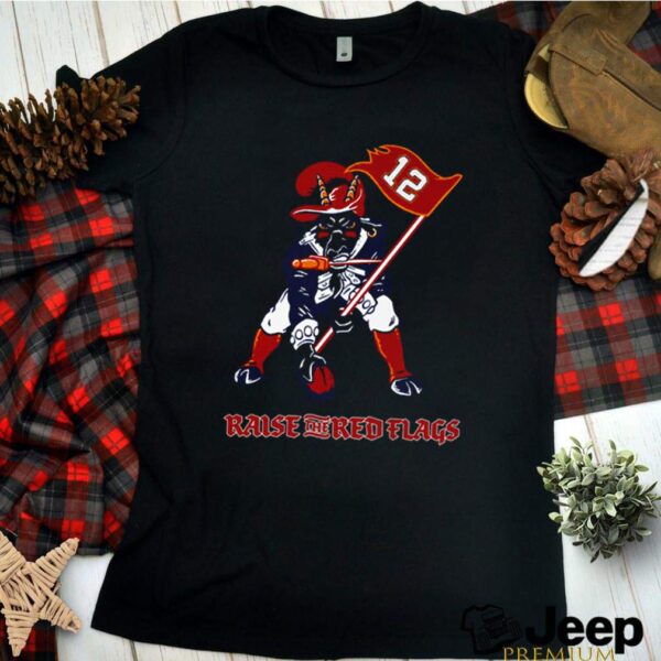 Tom Brady Goat Raise the red flags hoodie, sweater, longsleeve, shirt v-neck, t-shirt