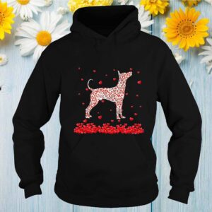 Valentine Hearts In Dog Xoloitzcuintli Tshirts