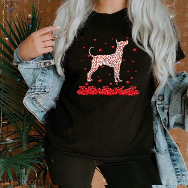 Valentine Hearts In Dog Xoloitzcuintli Thoodie, sweater, longsleeve, shirt v-neck, t-shirts