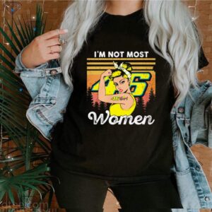 Valentino Rossi girl Im not most women vintage shirt