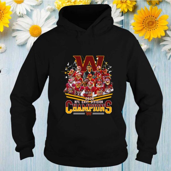 Washington football team 2020 NFC East Division Champions hoodie, sweater, longsleeve, shirt v-neck, t-shirt