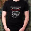 Yes I am old but I saw Keith Richards on stage shirt