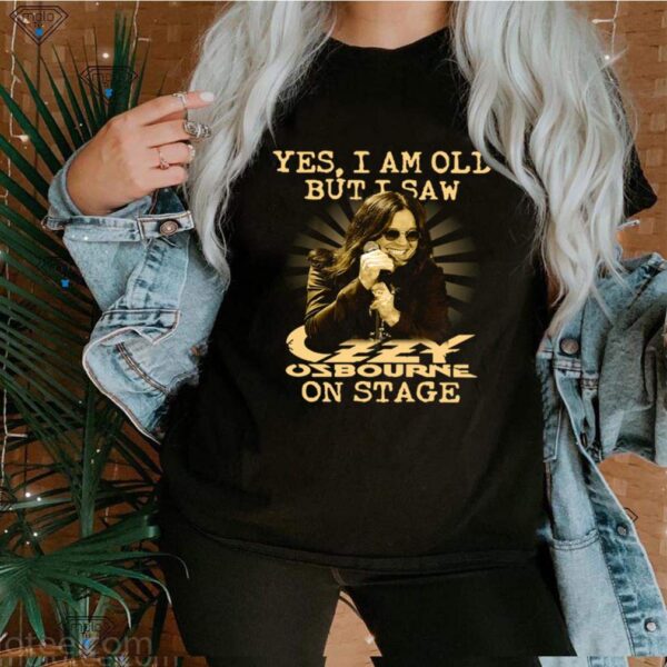 Yes Ozzy Osbourne On Stage hoodie, sweater, longsleeve, shirt v-neck, t-shirt