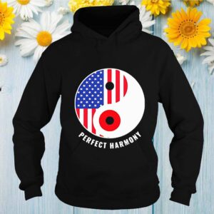 Ying Yang Heritage Proud Japanese American Shirts