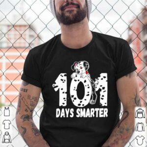 101 Days Smarter Dalmation Dog shirt