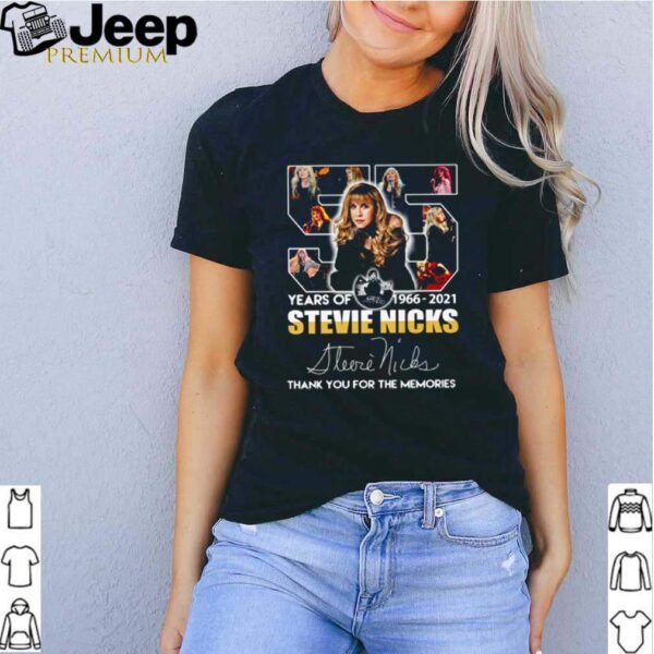 55 Years of Stevie Nicks 1966 2021 thank you for the memories signature hoodie, sweater, longsleeve, shirt v-neck, t-shirt