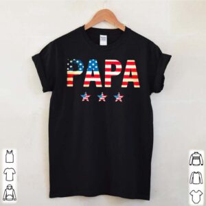 American Flag With Papa Star 2021 hoodie, sweater, longsleeve, shirt v-neck, t-shirt