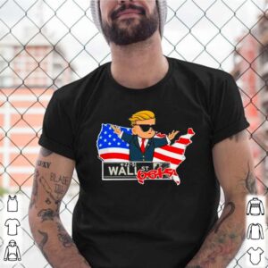 American flag with Trump WallStreetBets in gamestonk 2021 shirt