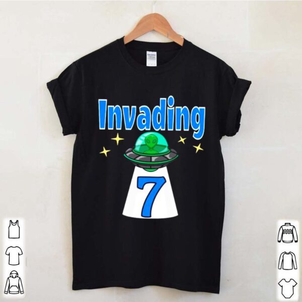 Baby Alien 7th Birthday Invading hoodie, sweater, longsleeve, shirt v-neck, t-shirt