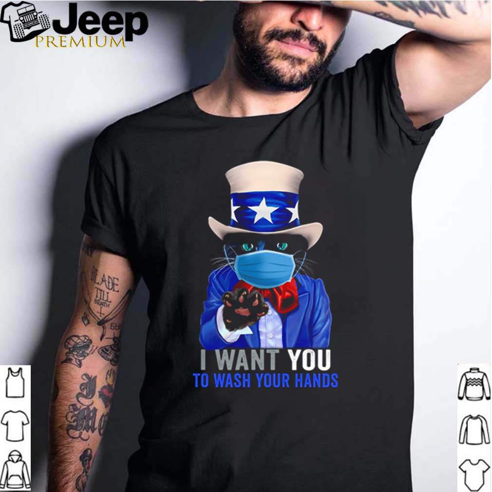 Black cat I want you to wash your hands hoodie, sweater, longsleeve, shirt v-neck, t-shirt 3 Shirt, hoodie, sweater, long sleeve and tank top