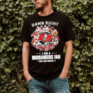 Damn Right I Am A Buccaneers Fan Now And Forever Stars-shirt