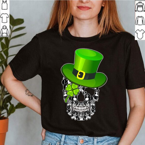 Funny Bernese Mountain Skull Dog Lover St Patrick’s Day T-Shirt T-Shirt