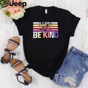 In a world where you can be anything be kind vintage hoodie, sweater, longsleeve, shirt v-neck, t-shirt 2