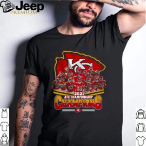 Kansas City Chiefs Team Players Championship 2021 Afc Championship Signature shirts