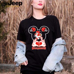 Love Tampa Bay Buccaneers Mickey Mouse shirts