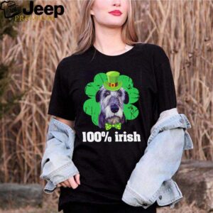 Lucky shamrock Wolfhound 100 Irish hoodie, sweater, longsleeve, shirt v-neck, t-shirt 3