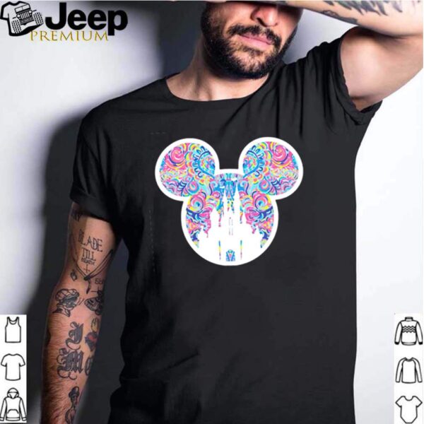 Mickey mouse logo Disney Castle shirt