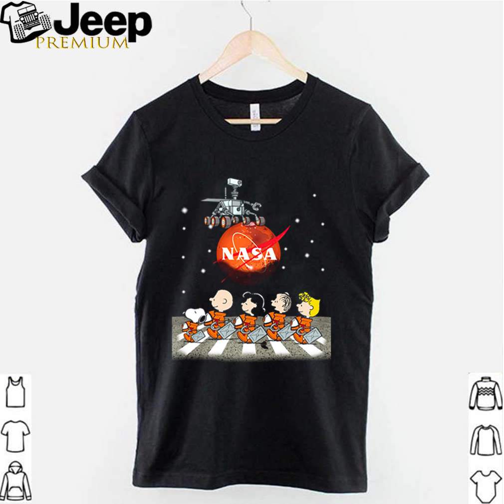 Nasa Snoopy and friends Abbey Road shirt 2