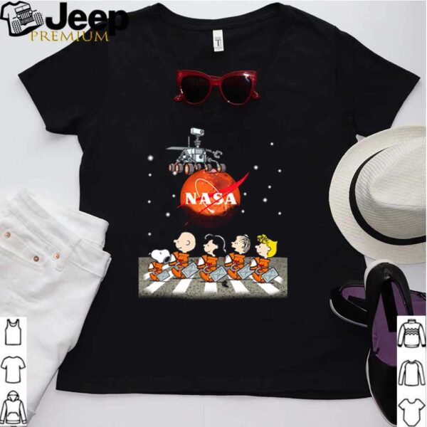 Nasa Snoopy and friends Abbey Road shirt