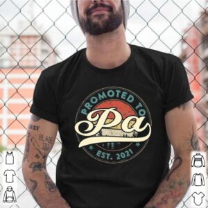 Promoted To Pa Est 2021 Vintage shirt