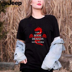 Red dragon I am a book dragon fitted hoodie, sweater, longsleeve, shirt v-neck, t-shirt 1