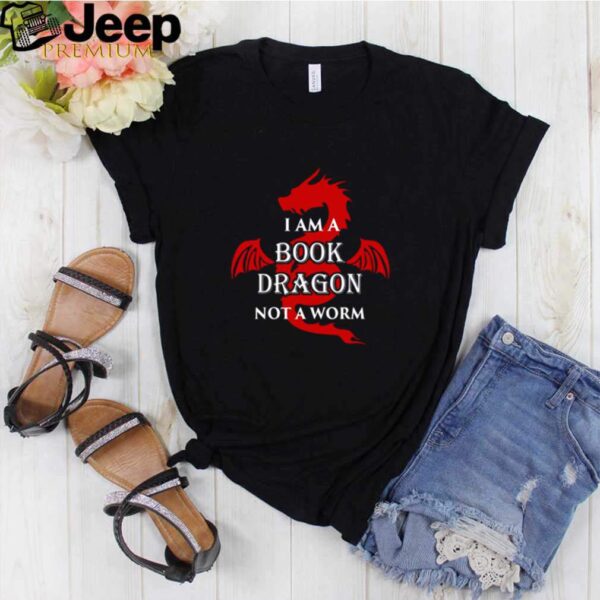 Red dragon I am a book dragon fitted hoodie, sweater, longsleeve, shirt v-neck, t-shirt
