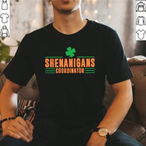 Shenanigans Coordinator Teacher St Patricks Day Funny Gift T Shirt 1