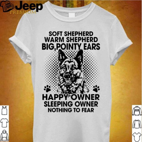 Soft shepherd warm shepherd dog pointy ears happy owner sleeping hoodie, sweater, longsleeve, shirt v-neck, t-shirt