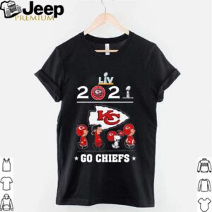 Super Bowl LV 2021 Snoopy and Friends go Kansas City Chiefs shirt