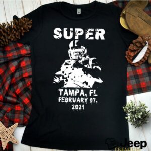 Super big game arrow feb 7 2021 football tampa bowl play shirts