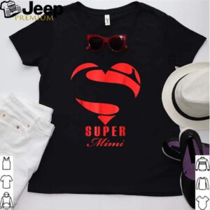 Superhero super mimi hoodie, sweater, longsleeve, shirt v-neck, t-shirt Shirt, hoodie, sweater, long sleeve and tank top