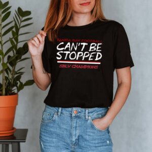 Tampa Bay football cant be stopped SBLV champions shirt