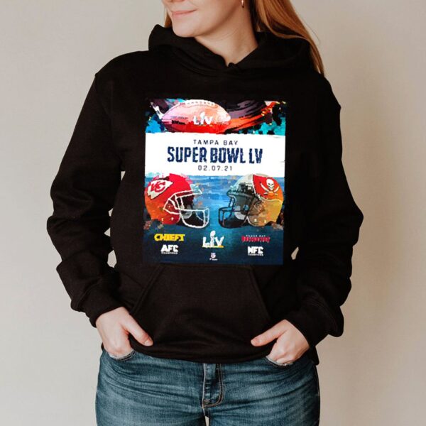 Tampa Bay super bowl LV Chiefs vs Buccaneers hoodie, sweater, longsleeve, shirt v-neck, t-shirt
