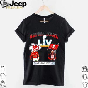 Tampa bay buccaneers vs kansas city chiefs super bowl 2021 gift hoodie, sweater, longsleeve, shirt v-neck, t-shirt 2 Shirt, hoodie, sweater, long sleeve and tank top