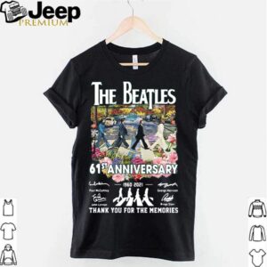 The Beatles 61st Anniversary hoodie, sweater, longsleeve, shirt v-neck, t-shirt 2 Shirt, hoodie, sweater, long sleeve and tank top